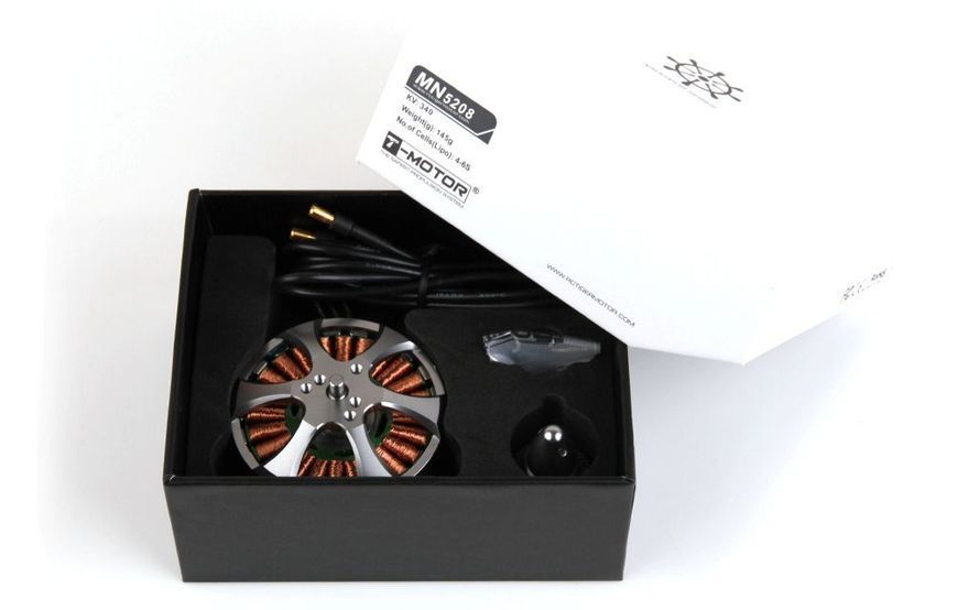 Мотор T-Motor MN5208-11 KV340 4-6S 850W для мультикоптерів DT1821UA фото