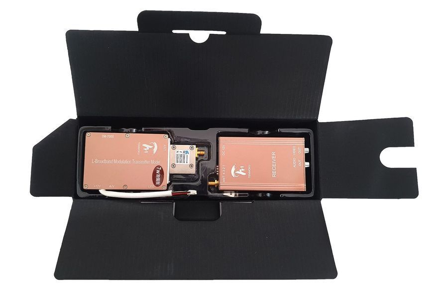 Комплект FPV 1.2Ghz TM 7W для передачі відеосигналу DT1571UA фото