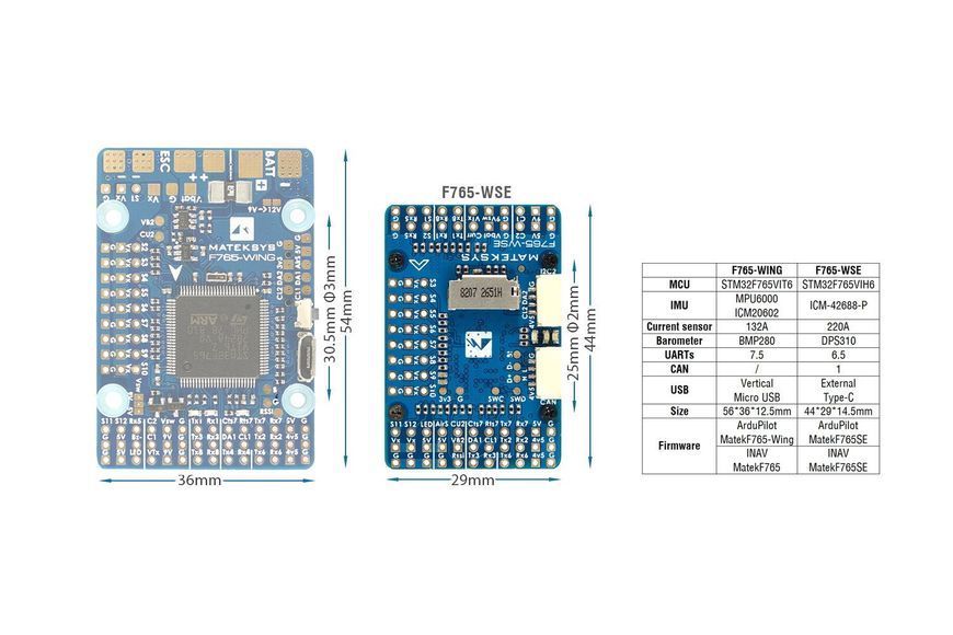 Політний контролер Matek F765 WSE DT2257UA фото