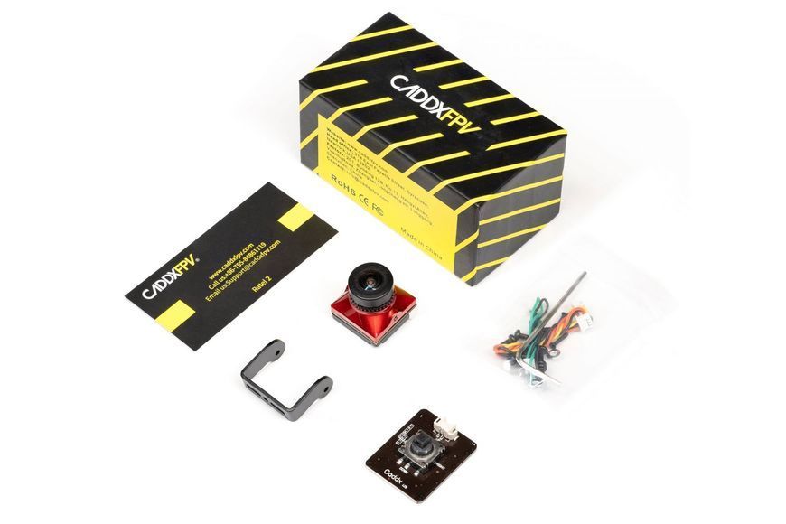 Камера FPV Caddx Ratel 2 Micro 1/1.8" 1200TVL L2.1 (черный) DT1671UA фото