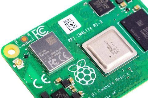 Обчислювальний модуль Pi Compute Module 4 (CM4) 8GB RAM 8GB eMMC + WiFi CM4108008 Raspberry DT2679UA фото