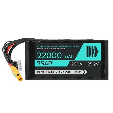 АКБ для коптерів/літаків BTRY 7s4p Reliance (INR21700-RS55) НФ-00009194 фото