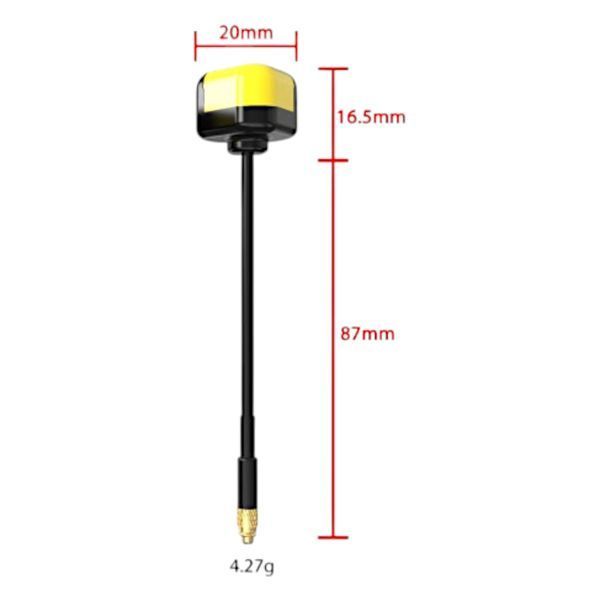 Антена SpeedyBee 5.8GHz V2 MMCX RHCP &mdash; компактна антена із термостійкістю 684 фото