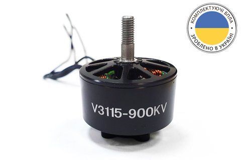 Мотор V3115 KV900 3-6S 1620W для мультикоптерів DT1724UA фото