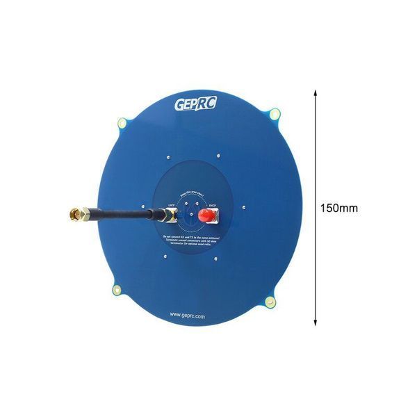 Антена патч 5.8G 14DBI 150 мм Triple Feed Patch Array 1 GEPRC DT2069UA фото