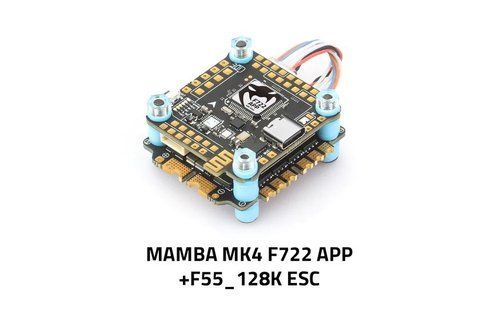 Комбо стек Diatone MAMBA MK4 F722APP ICM42688 F55_128K 6S DT2311UA фото