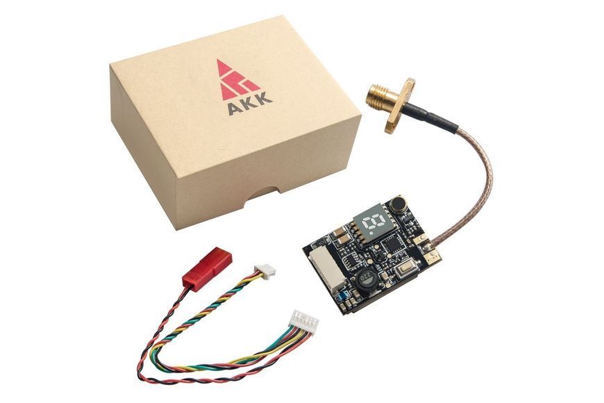 Відеопередавач AKK X2-P 5.8GHz 800mW DT1525UA фото