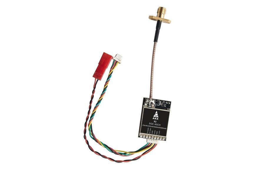 Відеопередавач AKK X2-P 5.8GHz 800mW DT1525UA фото