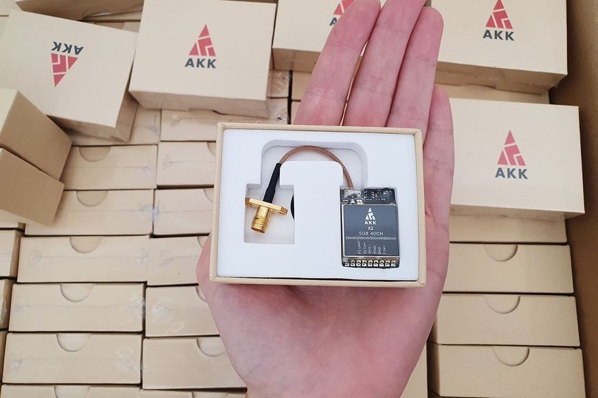 Відеопередавач AKK X2-P 5.8GHz 800mW DT1525UA фото