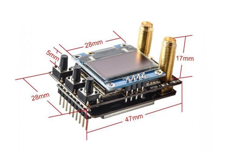 Відеоприймач AKK Diversity 5.8GHz модуль DT1871UA фото