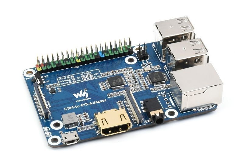 Плата розширення Raspberry PI CM4 до PI 3B DT2698UA фото