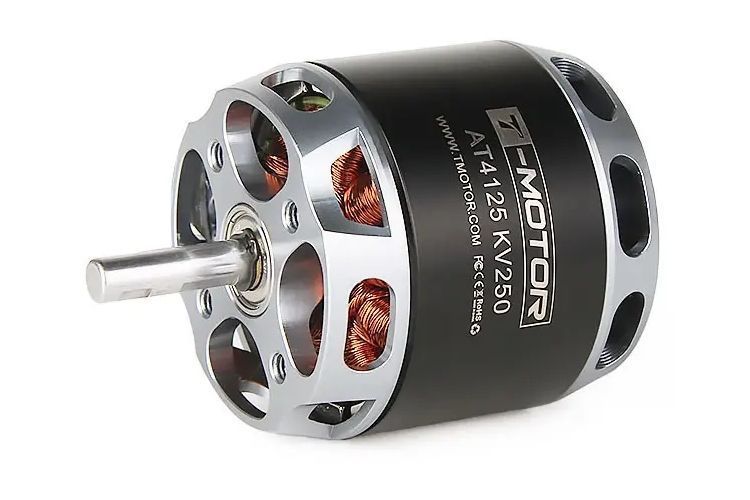 Мотор T-Motor AT4125 KV250 12S 2200W 50A для літаків DT1677UA фото