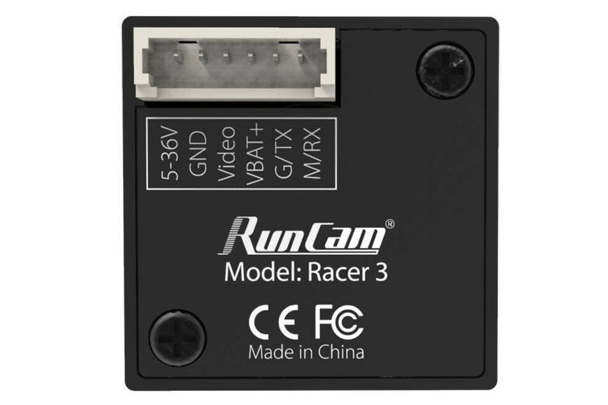 Камера FPV мікро RunCam Racer 3 2.1мм (чорний) DT1627UA фото