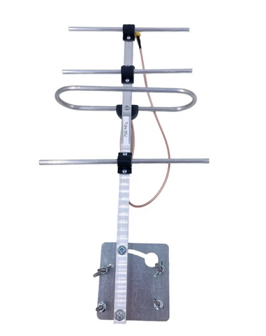 Направлена антена mini Yagi на 433 МГц з підсиленням 8.6dBi, 4 секції SMA DT1923UA фото