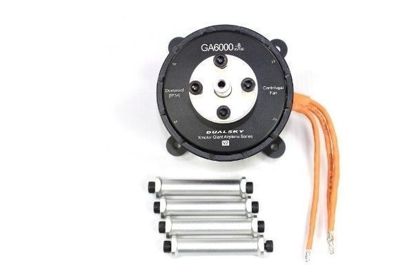 Мотор Dualsky GA6000.8 KV180 6800W для літаків DT1728UA фото