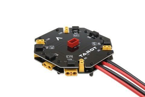 Плата розподілу живлення Tarot PDB 12S 480A для квадро/гексакоптерів DT2980UA фото
