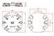 Плата розподілу живлення Tarot PDB 12S 480A для квадро/гексакоптерів DT2980UA фото 4