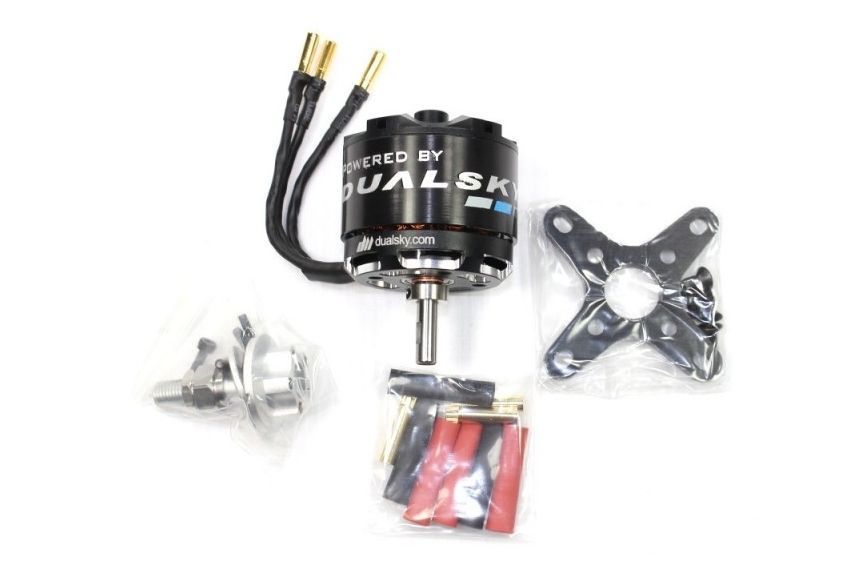Мотор Dualsky XM5050EA-12 V3 KV610 1400W для літаків DT1729UA фото
