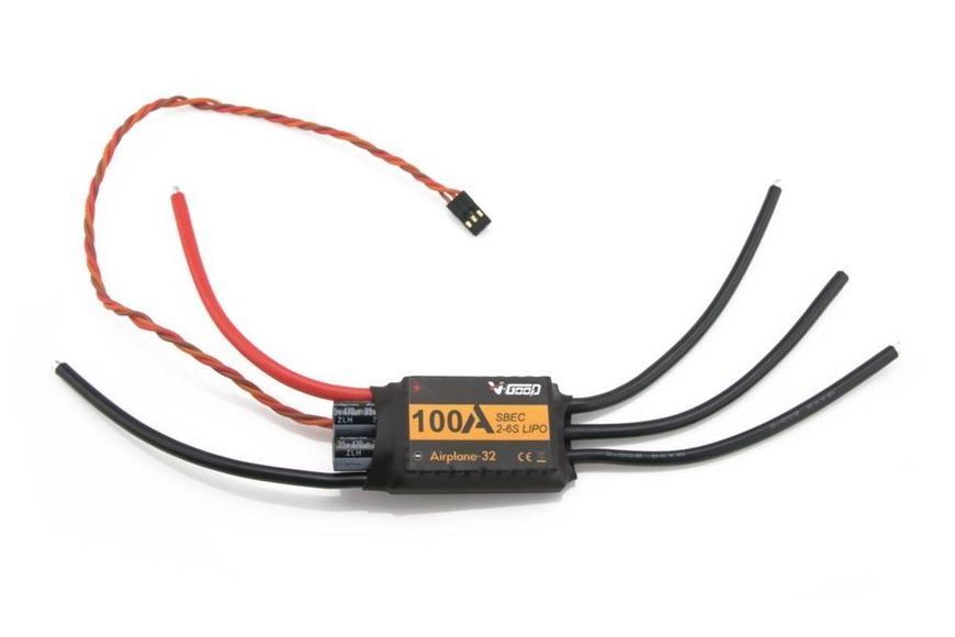 Регулятор ходу VGOOD 100A 2-6S для літаків DT2786UA фото