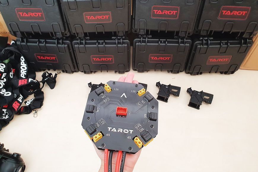 Плата розподілу живлення Tarot PDB 12S 480A для квадро/гексакоптерів DT2980UA фото