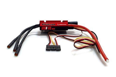 Регулятор ходу HOBBYWING SKYWALKER V2 120A 8S для авіамоделей DT2787UA фото