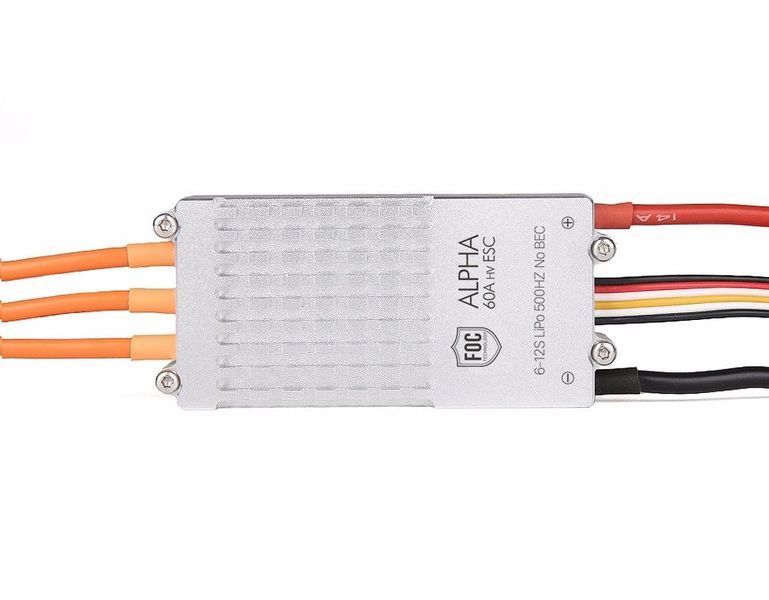 Комбо T-Motor 601-X KV170 двигун MN601-S з регулятором ALPHA 60A 12S (CCW) DT1730UA фото