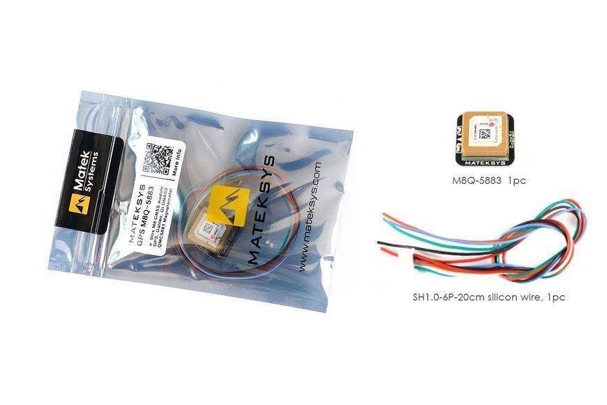 Приймач GPS Matek M8Q-5883 DT2837UA фото