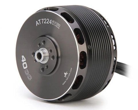 Двигун безколекторний електричний 4800W 10-12S 40CC (тяга 18 кг) AT7224 160KV T-Motor DT1681UA фото