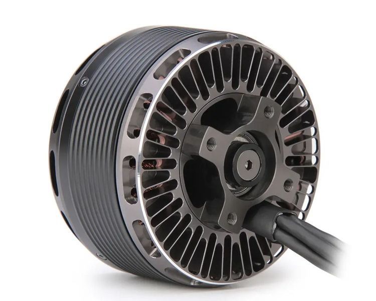 Двигун безколекторний електричний 4800W 10-12S 40CC (тяга 18 кг) AT7224 160KV T-Motor DT1681UA фото