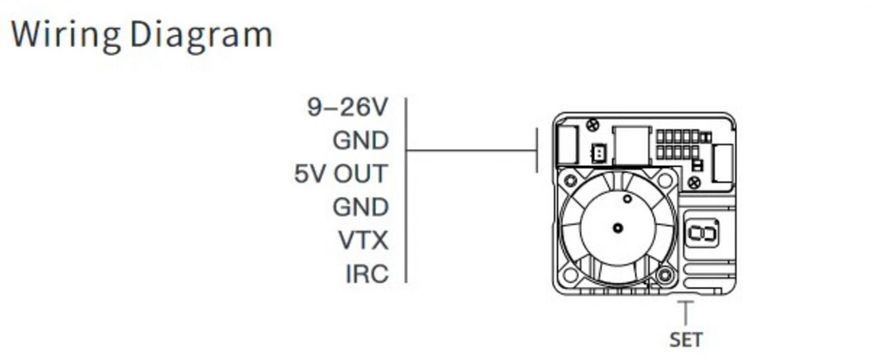 Відеопередавач VTX 4.9-5.8GHz 2.5W 56CH (L,X band) TX2501 SKYZONE DT1531UA фото