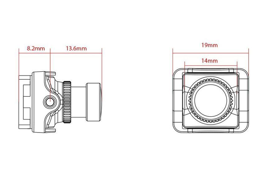 Камера FPV RunCam Split 3 Nano Whoop із вбудованим DVR DT1631UA фото