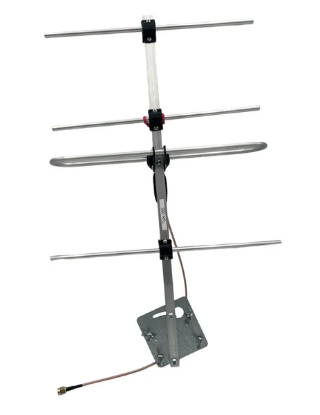 Направлена антена mini Yagi 900 МГц з підсиленням 8.6dBi, 4 секції SMA DT1929UA фото
