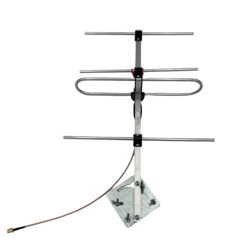 Направлена антена mini Yagi 900 МГц з підсиленням 8.6dBi, 4 секції SMA DT1929UA фото