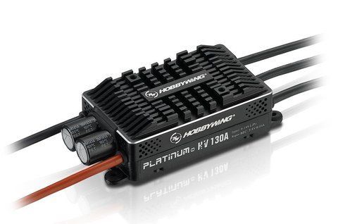 Регулятор ходу HOBBYWING PLATINUM V4 130A HV 5-14S для авіамоделей DT2791UA фото