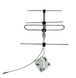 Направлена антена mini Yagi 900 МГц з підсиленням 8.6dBi, 4 секції SMA DT1929UA фото 1