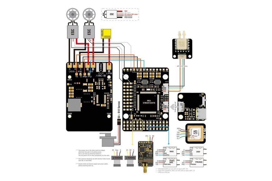 Політний контролер Hobbyporter H743 WING V3 DT2220UA фото