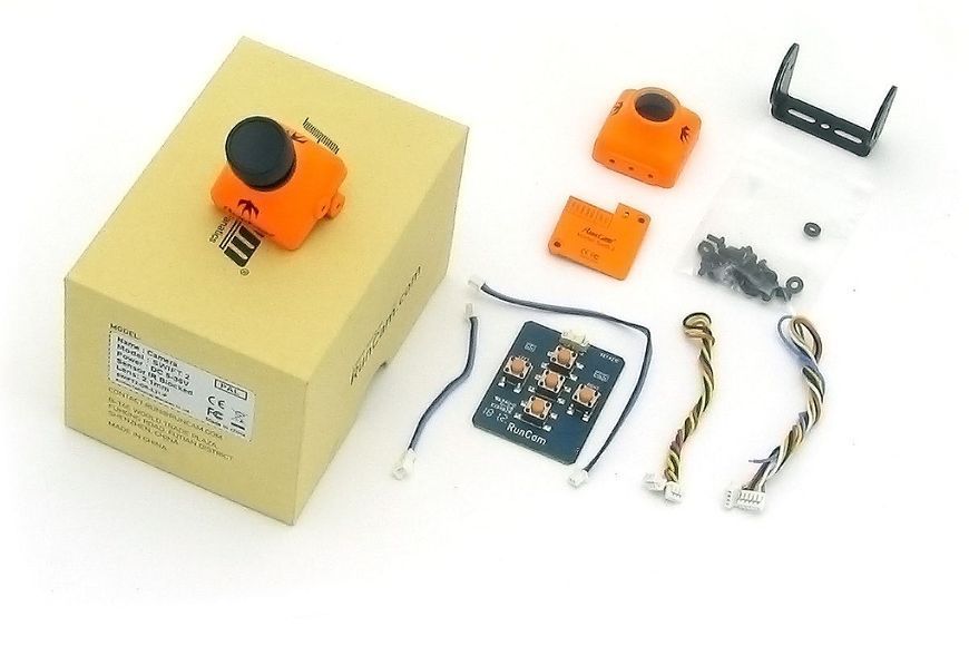 Камера FPV RunCam Swift 2 CCD 1/3" MIC 4:3 (2.1мм оранжевий) DT1634UA фото