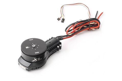 Комбо мотор Hobbywing Xrotor X6 PLUS із регулятором без пропелера (CCW) DT1735UA фото
