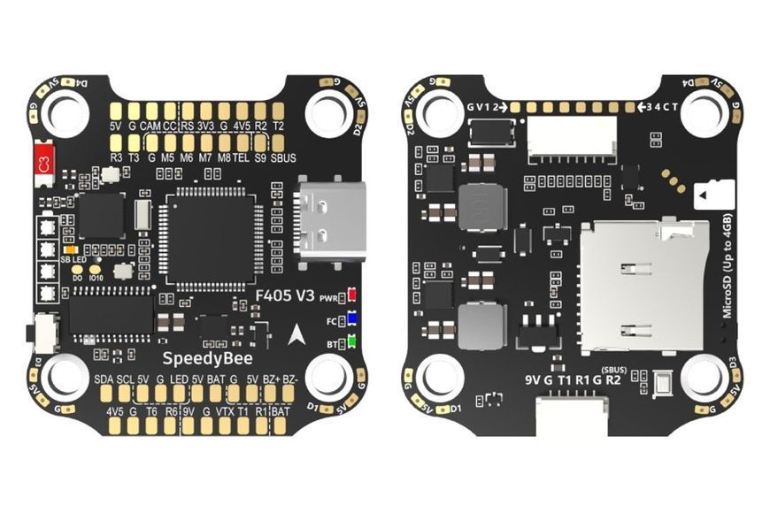 Комбо стек SpeedyBee F405 V3 ESC50A 3-6S DT2221UA фото