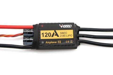 Регулятор ходу VGOOD 120A 2-8S для літаків DT2799UA фото