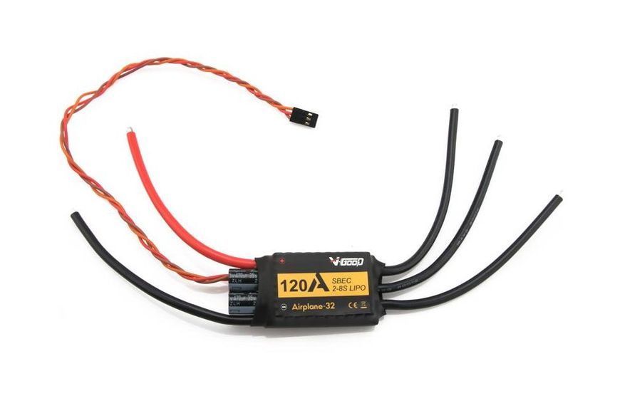 Регулятор ходу VGOOD 120A 2-8S для літаків DT2799UA фото
