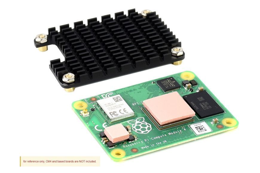Радіатор для мікрокомп'ютерів Raspberry PI CM4 DT2699UA фото