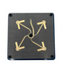 Патч антена Scream Industries 5.8GHz SMA 14dBi LHCP(ліва поляризація) для FPV DT2032UA фото 1