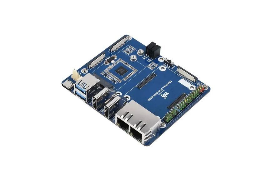 Плата розширення Waveshare Dual Gigabit 5G/4G для Raspberry PI CM4 DT2694UA фото
