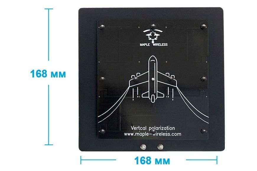 Антена 5.5GHz Maple патч 21dB SMA DT2082UA фото