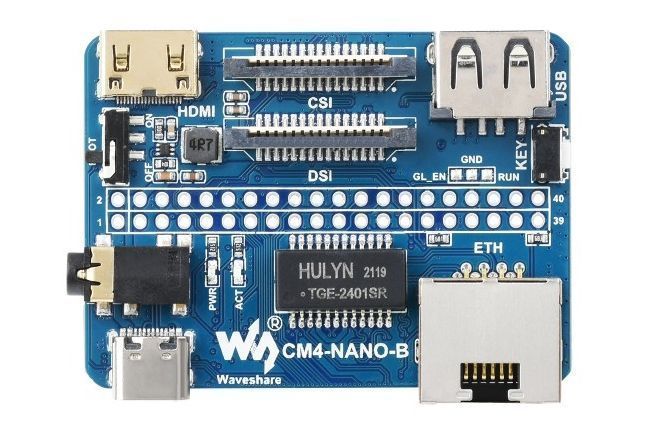 Плата розширення NANO B для Raspberry PI CM4 (Ethernet, HDMI) DT2701UA фото