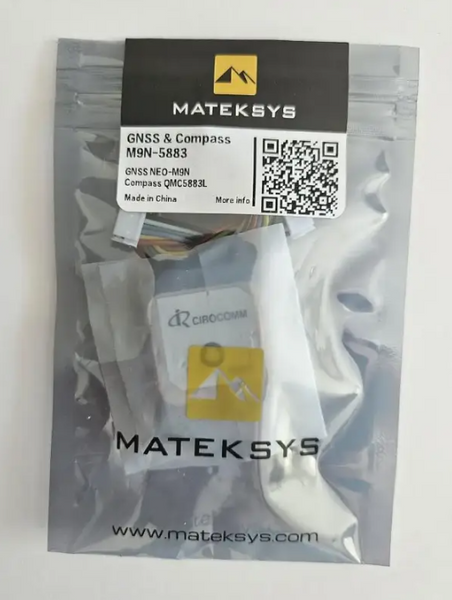 Модуль GPS для дрона Matek Systems GNSS Compass M9N-5883 DT2802UA фото