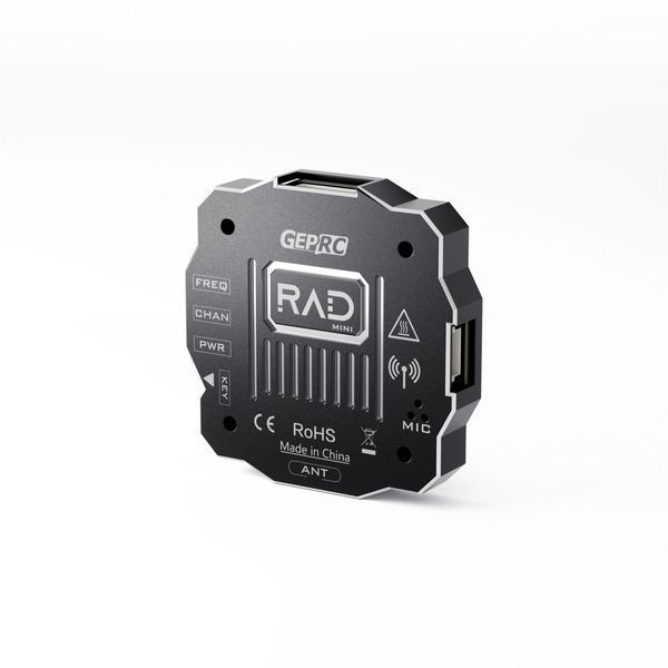 GEPRC RAD MINI 5.8G 1W VTX &mdash; 40-канальний відеопередавач із вбудованим мікрофоном 592 фото