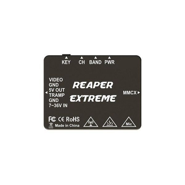 Відеопередавач VTX 5,8 ГГц 25-2500 мВт 72CH Reaper Extreme V2 Foxeer DT1546UA фото