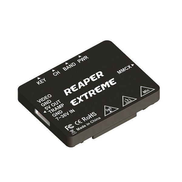 Відеопередавач VTX 5,8 ГГц 25-2500 мВт 72CH Reaper Extreme V2 Foxeer DT1546UA фото